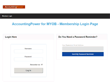 Tablet Screenshot of accountingpower.com.au
